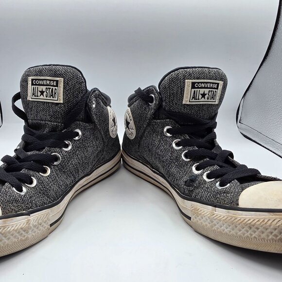 Converse All Star Womens Size 9 Gray High Top Sneakers Classic Casual Canvas - Picture 3 of 13